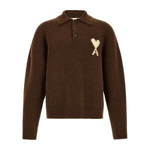 Ami Paris Men 'Ami De Coeur' Polo Shirt